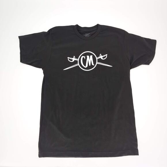 Captain Morgan Unisex Black with White Logo Tangerine Cotton T-Shirt - Size M - Picture 5 of 10